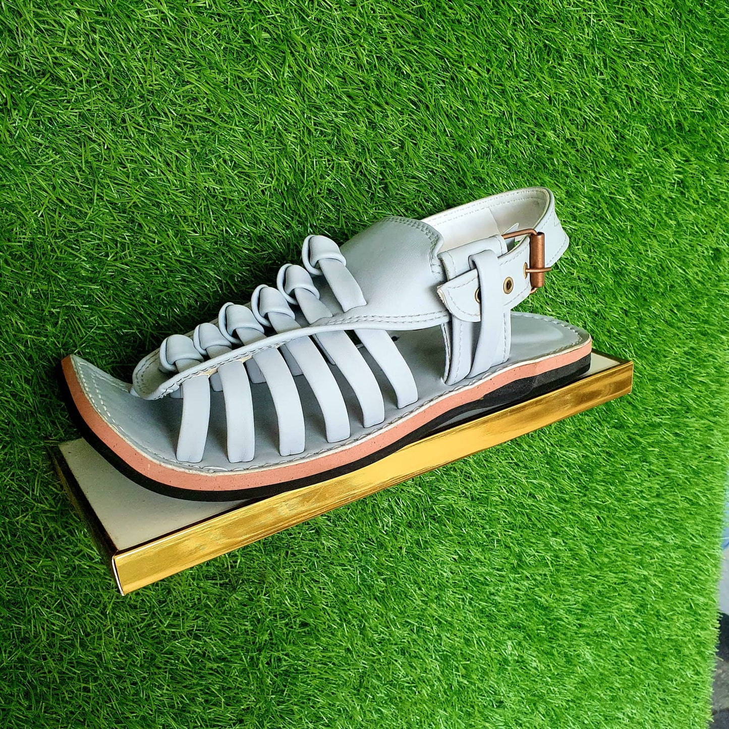 Unique design of pashawari sandal for summer