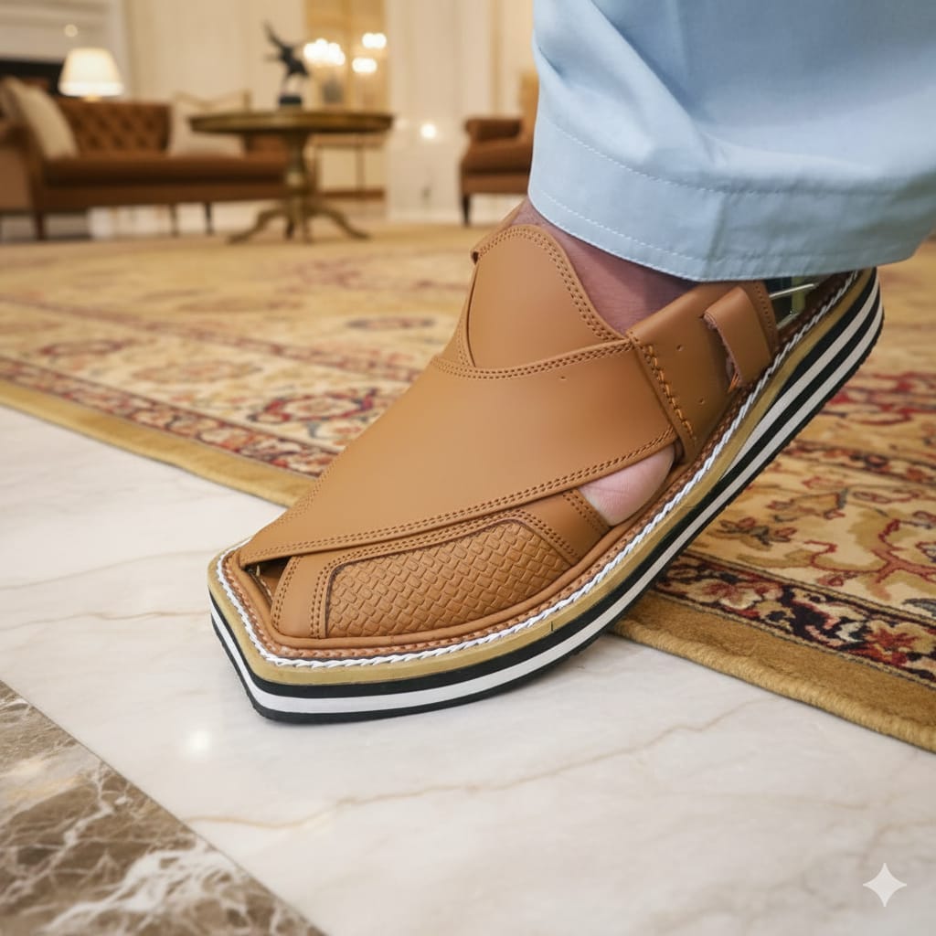 Comfortable And Attractive Design Of Peshawari Sandels/ Code A22